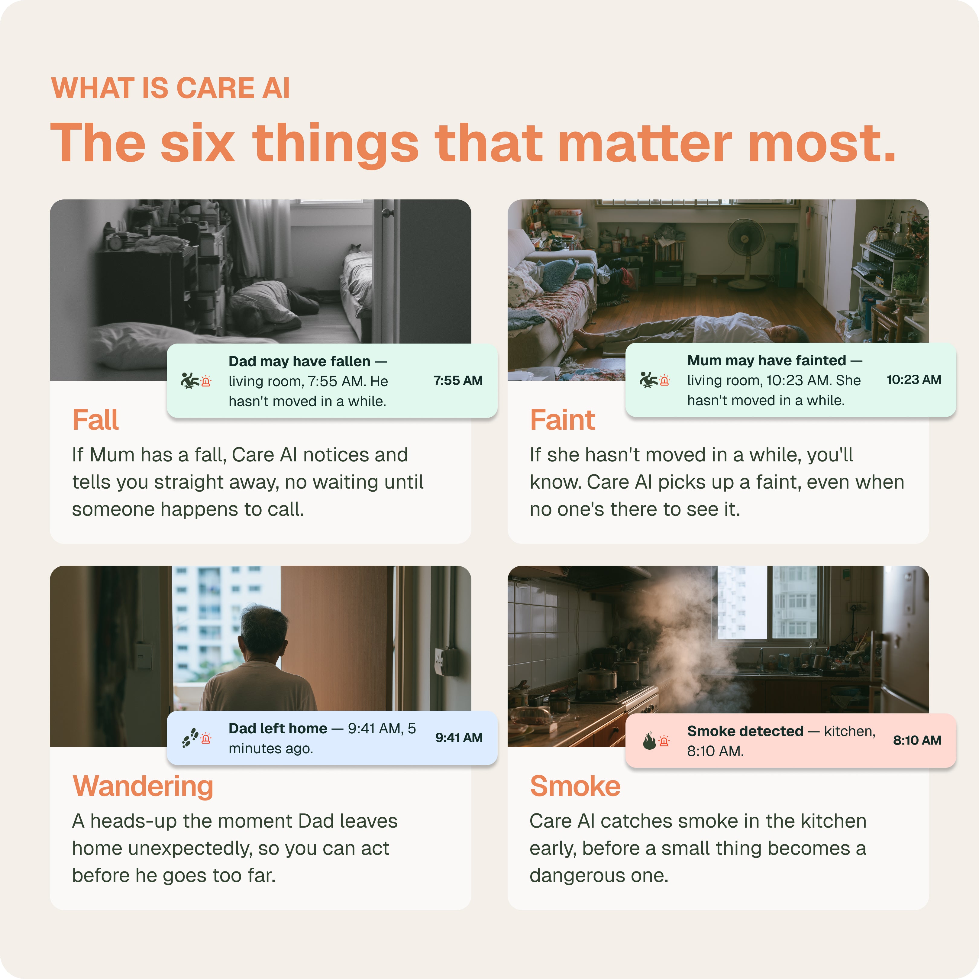 Vision One Camera — You just want to know Mum's okay — slide 4