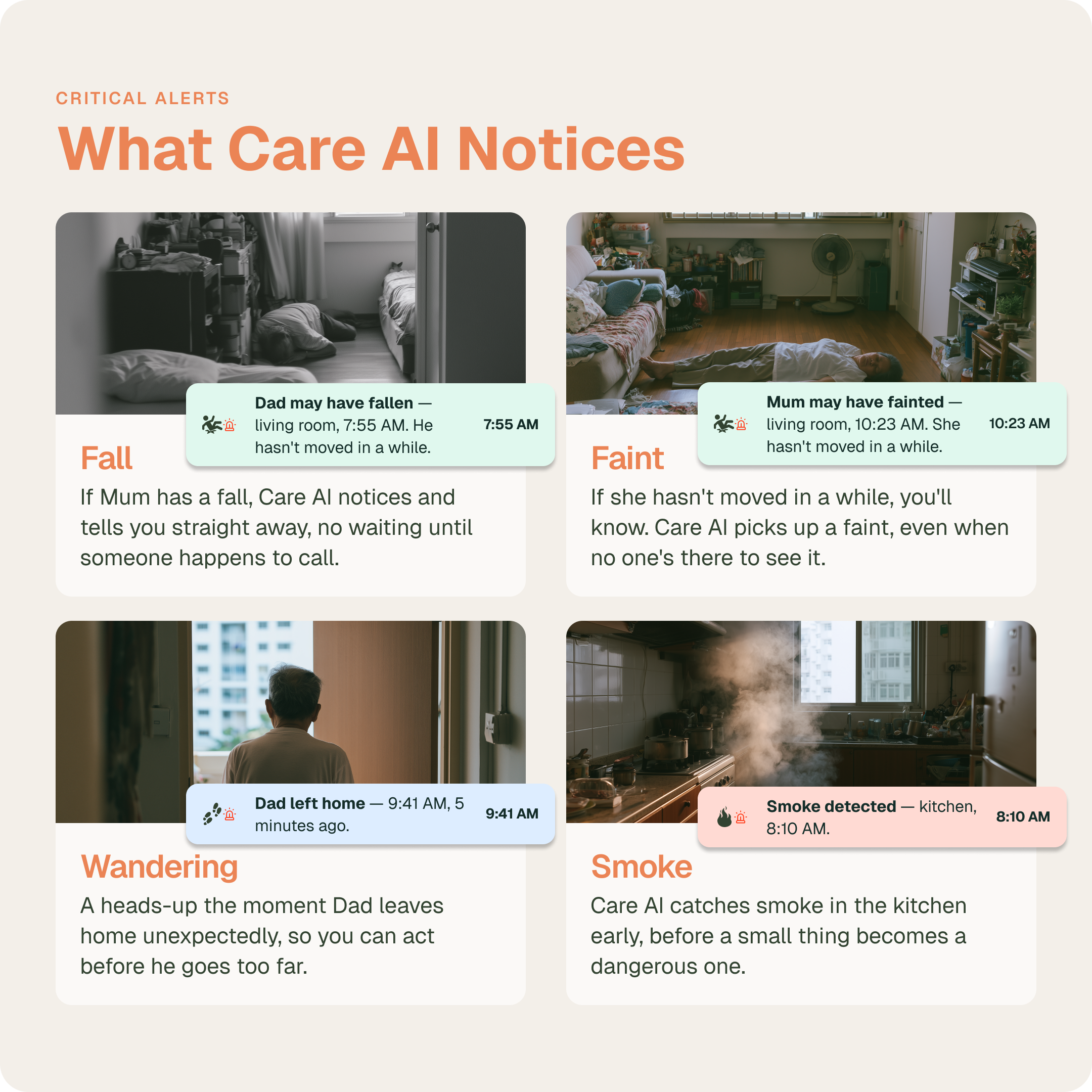 Vision One Camera — You just want to know Mum's okay — slide 4